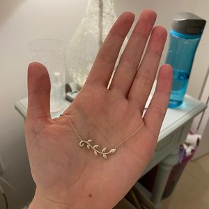 Tiffany and co. Paloma Picasso olive leaf vine pendant (sterling silver)